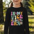 In My Vice Principal Era Back To School Vice Principal Graphic Toddler Long Sleeve Tee