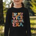 In My Vice Principal Era Groovy Back To School VicePrincipal Graphic Toddler Long Sleeve Tee In My Vice Principal Era Groovy Back To School VicePrincipal Graphic Toddler Long Sleeve Tee