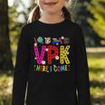 VPK Here I Come First Day Of VPK Back To School VPK Graphic Toddler Long Sleeve Tee VPK Here I Come First Day Of VPK Back To School VPK Graphic Toddler Long Sleeve Tee