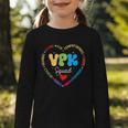 VPK Squad First Day Of VPK Back To School Graphic Toddler Long Sleeve Tee VPK Squad First Day Of VPK Back To School Graphic Toddler Long Sleeve Tee