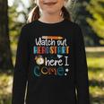 Watch Out Head Start Here I Come Head Start Back To School Graphic Toddler Long Sleeve Tee Watch Out Head Start Here I Come Head Start Back To School Graphic Toddler Long Sleeve Tee