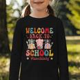Welcome Back To School Cafeteria Worker Lunch Lady Graphic Toddler Long Sleeve Tee Welcome Back To School Cafeteria Worker Lunch Lady Graphic Toddler Long Sleeve Tee