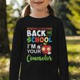 Welcome Back To School Students I'm Your Counselor Proud Graphic Toddler Long Sleeve Tee Welcome Back To School Students I'm Your Counselor Proud Graphic Toddler Long Sleeve Tee