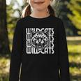 Wildcats School Spirit Team Wildcat Go Back To School Graphic Toddler Long Sleeve Tee Wildcats School Spirit Team Wildcat Go Back To School Graphic Toddler Long Sleeve Tee