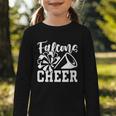 Women's Cheer Falcons Back To School Spirit Graphic Toddler Long Sleeve Tee Women's Cheer Falcons Back To School Spirit Graphic Toddler Long Sleeve Tee