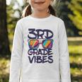 3rd Grade Vibes Shirt Back To School Third Grade Boy Girl Graphic Toddler Long Sleeve Tee
