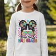 Back To School Bruh I'm In 2nd Grade Cute Girls Messy Bun Graphic Toddler Long Sleeve Tee Back To School Bruh I'm In 2nd Grade Cute Girls Messy Bun Graphic Toddler Long Sleeve Tee