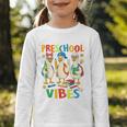 Back To School Cute Goose Preschool Vibes Girls Boys Graphic Toddler Long Sleeve Tee Back To School Cute Goose Preschool Vibes Girls Boys Graphic Toddler Long Sleeve Tee