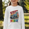 Back To School Pre-K Preschool Monster Truck First Day Boys Graphic Toddler Long Sleeve Tee Back To School Pre-K Preschool Monster Truck First Day Boys Graphic Toddler Long Sleeve Tee