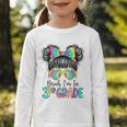 Bruh I'm In Third 3rd Grade Tie Dye Girl Back To School Tee Graphic Toddler Long Sleeve Tee