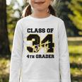 Class Of 2034 4th Grader Elementary School Back To School Graphic Toddler Long Sleeve Tee Class Of 2034 4th Grader Elementary School Back To School Graphic Toddler Long Sleeve Tee