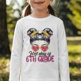 First Day Of 6th Grade Messy Hair Bun Girl Back To School Graphic Toddler Long Sleeve Tee First Day Of 6th Grade Messy Hair Bun Girl Back To School Graphic Toddler Long Sleeve Tee