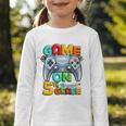 Game On 5th Grade Back To School 5th Grade Level Unlocked Performance Graphic Toddler Long Sleeve Tee Game On 5th Grade Back To School 5th Grade Level Unlocked Performance Graphic Toddler Long Sleeve Tee