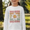 Groovy 10th Grade Back To School First Day Of Tenth Grade Graphic Toddler Long Sleeve Tee