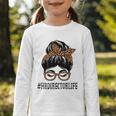 HR Director Leopard Messy Bun Appreciation Back To School Performance Graphic Toddler Long Sleeve Tee HR Director Leopard Messy Bun Appreciation Back To School Performance Graphic Toddler Long Sleeve Tee