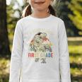 I'm Ready To Crush First Grade DinosaurRex Back To School Performance Graphic Toddler Long Sleeve Tee I'm Ready To Crush First Grade DinosaurRex Back To School Performance Graphic Toddler Long Sleeve Tee