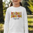 Kinder Garten Squad Team Back To School Kinder Garten Kids Graphic Toddler Long Sleeve Tee