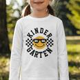 Kindergarten Dude Back To School Kinder Students Kids Graphic Toddler Long Sleeve Tee Kindergarten Dude Back To School Kinder Students Kids Graphic Toddler Long Sleeve Tee