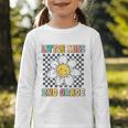Little Miss 2nd Grade Retro Groovy 2nd Grade Back To School Graphic Toddler Long Sleeve Tee Little Miss 2nd Grade Retro Groovy 2nd Grade Back To School Graphic Toddler Long Sleeve Tee