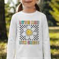 Little Miss 5th Grade Retro Groovy 5th Grade Back To School Graphic Toddler Long Sleeve Tee Little Miss 5th Grade Retro Groovy 5th Grade Back To School Graphic Toddler Long Sleeve Tee