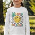 Peace Love 5th Grade Cute Smile Face Back To School Girls Graphic Toddler Long Sleeve Tee Peace Love 5th Grade Cute Smile Face Back To School Girls Graphic Toddler Long Sleeve Tee