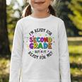 Ready For 2nd Grade But Is It Ready For Me Back To School Graphic Toddler Long Sleeve Tee Ready For 2nd Grade But Is It Ready For Me Back To School Graphic Toddler Long Sleeve Tee