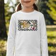 Retro Checkered Back To School Pre K Dude Cute Kid Preschool Graphic Toddler Long Sleeve Tee Retro Checkered Back To School Pre K Dude Cute Kid Preschool Graphic Toddler Long Sleeve Tee