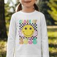 Retro Class Of 2038 Grow With Me Back To School Kindergarten Graphic Toddler Long Sleeve Tee
