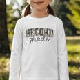 Retro Second Grade Camo Back To School Girls Boys 2nd Grade Graphic Toddler Long Sleeve Tee Retro Second Grade Camo Back To School Girls Boys 2nd Grade Graphic Toddler Long Sleeve Tee