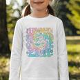 In My Second Grade Era Girl Tie Dye 2nd Grade Back To School Performance Graphic Toddler Long Sleeve Tee