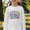 Welcome Back The Books Missed You Back To School Graphic Toddler Long Sleeve Tee