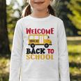 Welcome Back To School For Bus Drivers First Day Of School Graphic Toddler Long Sleeve Tee Welcome Back To School For Bus Drivers First Day Of School Graphic Toddler Long Sleeve Tee