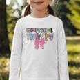 Women Occupational Therapy OT Pencil Bow Back To School COTA Graphic Toddler Long Sleeve Tee Women Occupational Therapy OT Pencil Bow Back To School COTA Graphic Toddler Long Sleeve Tee