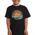 1st First Grade Shirt Adventure Begin Back To School Graphic Kid T-Shirt