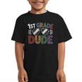 1st Grade Dude Sunglasses First Day Of Back To School Boys Graphic Kid T-Shirt