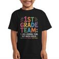 1st Grade Team Like Normal But Cooler Back To School Graphic Kid T-Shirt