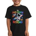 2nd Grade And Beyond Second Grade Astronaut Back To School Graphic Kid T-Shirt 2nd Grade And Beyond Second Grade Astronaut Back To School Graphic Kid T-Shirt