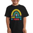 2nd Grade Vibes Back To School Rainbow Second Grade Graphic Kid T-Shirt 2nd Grade Vibes Back To School Rainbow Second Grade Graphic Kid T-Shirt