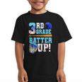 3rd Grade Back To School Baseball Drip Ice Cream Batter Up Graphic Kid T-Shirt 3rd Grade Back To School Baseball Drip Ice Cream Batter Up Graphic Kid T-Shirt