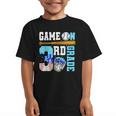 3rd Grade Back To School Baseball Drip Ice Cream Game On Graphic Kid T-Shirt 3rd Grade Back To School Baseball Drip Ice Cream Game On Graphic Kid T-Shirt