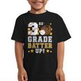 3rd Grade Batter Up Baseball First Day Back To School Graphic Kid T-Shirt 3rd Grade Batter Up Baseball First Day Back To School Graphic Kid T-Shirt
