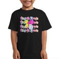 4th Grade For Girls Back To School First Day Fourth Grade Graphic Kid T-Shirt