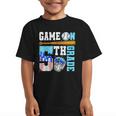 5th Grade Back To School Baseball Drip Ice Cream Game On Graphic Kid T-Shirt