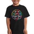 Admin Dream Team Back To School Front Office Employees Staff Graphic Kid T-Shirt Admin Dream Team Back To School Front Office Employees Staff Graphic Kid T-Shirt