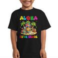Aloha Fifth Grade Pineapple Hawaii Back To School Kids Girl Graphic Kid T-Shirt Aloha Fifth Grade Pineapple Hawaii Back To School Kids Girl Graphic Kid T-Shirt