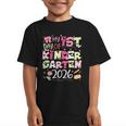 Back To School My 1st Day Of Kindergarten 2026 Bow Graphic Kid T-Shirt Back To School My 1st Day Of Kindergarten 2026 Bow Graphic Kid T-Shirt