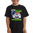 Back To School 6th Grade Level Unlocked Gamer Boys Kids Graphic Kid T-Shirt Back To School 6th Grade Level Unlocked Gamer Boys Kids Graphic Kid T-Shirt