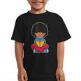 Back To School Afro African American Boy Student Graphic Kid T-Shirt Back To School Afro African American Boy Student Graphic Kid T-Shirt