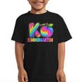 Back To School F Is For Kindergarten Rainbow Apple Kid Graphic Kid T-Shirt Back To School F Is For Kindergarten Rainbow Apple Kid Graphic Kid T-Shirt