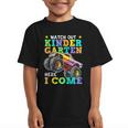 Back To School Kindergarten Here I Come For Boy Kid Truck Graphic Kid T-Shirt